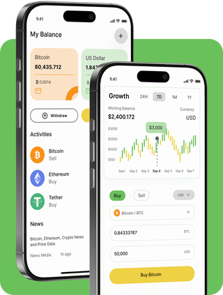 Zvalunedro trading platform with live market data
